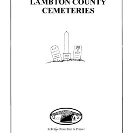 Bosanquet Township cemeteries  Digital set