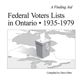 Federal Voters Lists in Ontario 1935-1979 (eBook)