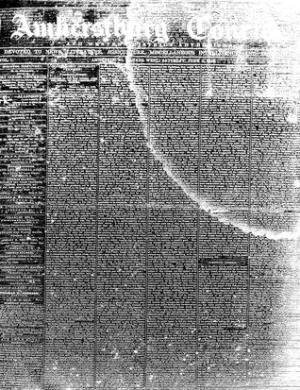 AMHERSTBURG COURIER and WESTERN DISTRICT ADVERTISER, Extracts 1849-1850