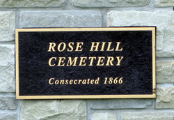 Rosehill Cemetery; Amherstburg