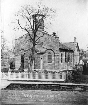 CHRIST CHURCH ANGLICAN Baptismal, Marriage and Burial Records 1829-1911