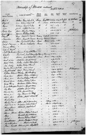 WESTERN DISTRICT, MARRIAGES (Essex, Kent and Lambton Counties)