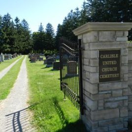 Hamilton_Carlisle United Church Cemetery