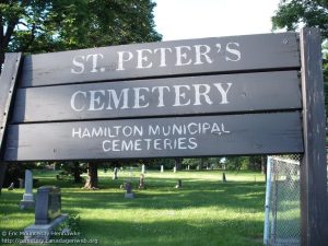 Hamilton_St Peter's Cemetery (Also known as Rymal, Barton Union, Old Barton) - Revised to 2010