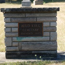 Hamilton_Auld Kirk Cemetery & Fletcher Family – Revised to 2012