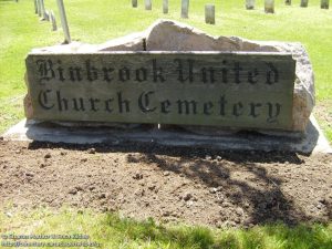 Hamilton_Binbrook United Church Cemetery - Revised to 2012