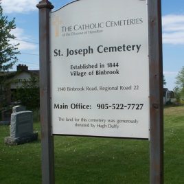 Hamilton_St Joseph’s Roman Catholic Church Cemetery – Revised to 2012