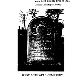 Zone Township, Chatham-Kent, West Bothwell Cemetery