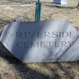 Riverside Cemetery, Sombra Township