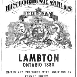 Belden’s Atlas Lambton County 1880