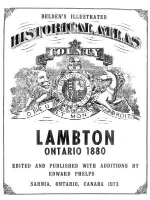 Belden’s Atlas Lambton County 1880