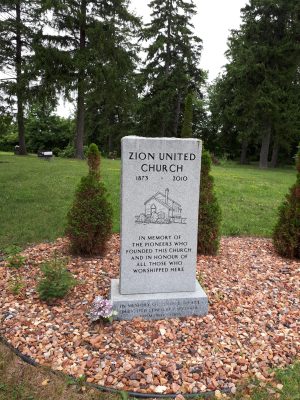 Zion Cemetery, Moore Township
