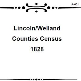 A001 1828 Lincoln Welland Census (57 pgs)