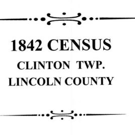 A005 1842 Clinton Township Census (16 pgs)