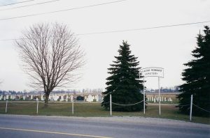Woolwich Township St Jacobs Mennonite Cemetery