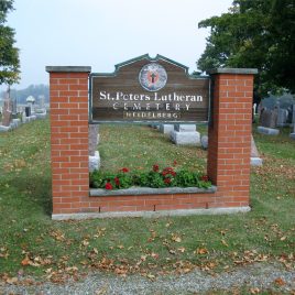 Woolwich Township St Peters Lutheran Cemetery