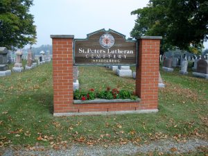 Woolwich Township St Peters Lutheran Cemetery