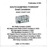 South Dumfries Township Small Cemeteries