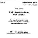 Trinity Anglican Church, Galt, Ontario