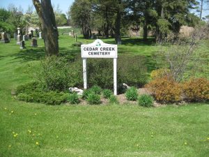 North Dumfries Township Cedar Creek Cemetery