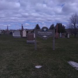 Dixon’s Union Cemetery, Chinguacousy Township, Peel County