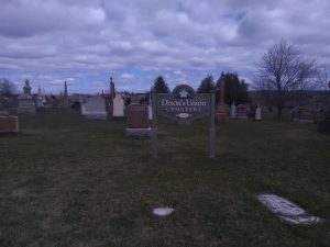 Dixon's Union Cemetery, Chinguacousy Township, Peel County