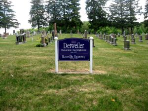 North Dumfries Township Detweiler Mennonite Cemetery