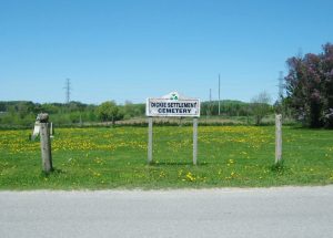 North Dumfries Township Dickie Settlement Cemetery