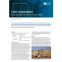 Handy Guide Civil Registration Births, Marriages and Deaths in Britain and Ireland