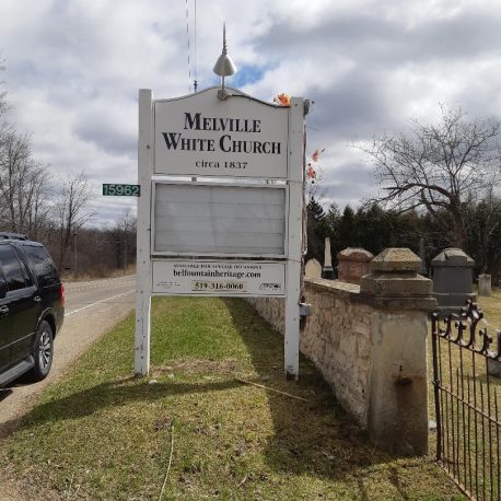 Melville Presbyterian_United Church Cemetery Sign