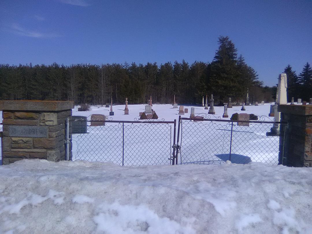 St. Andrew's Presbyterian Cemetery Caledon Township, Peel County
