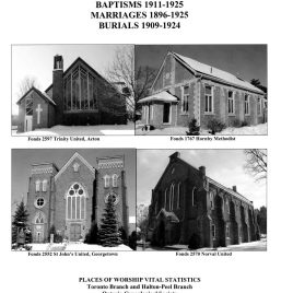 Esquesing Township United Churches Baptisms, Marriages, Burials