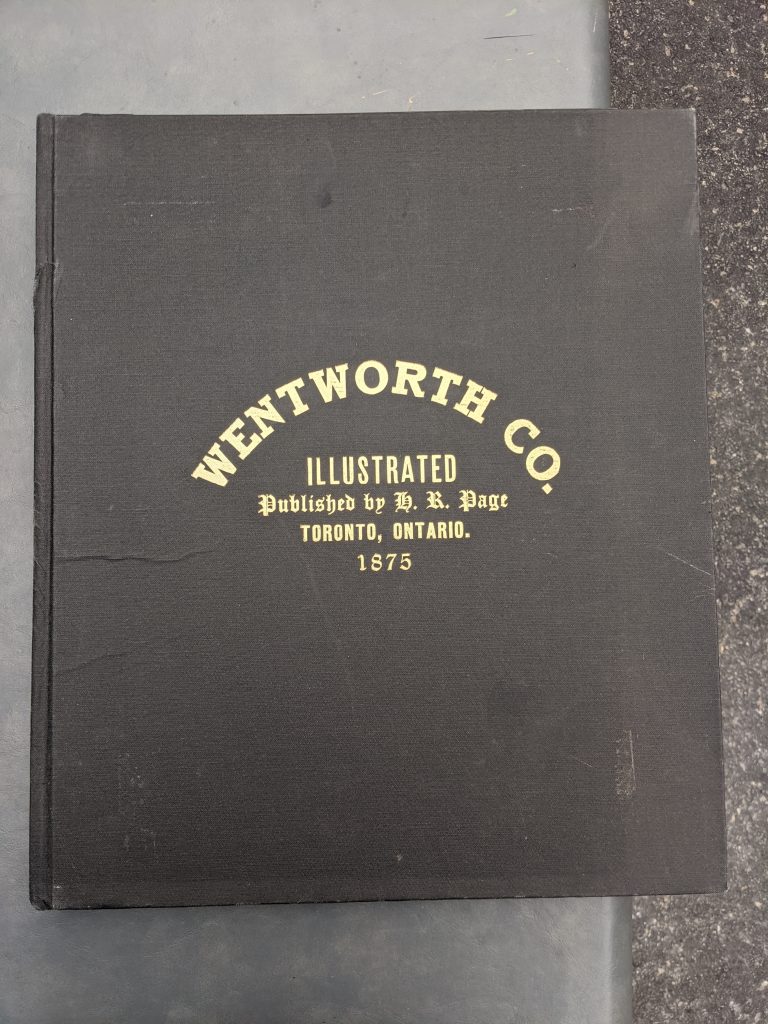 Historical Atlas of Wentworth County – Ontario Ancestors
