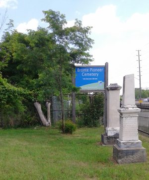 Bronte Pioneer Cemetery, Trafalgar Township, Halton County