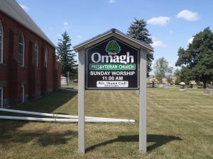 Omagh Presbyterian Cemetery, Trafalgar Township, Halton County