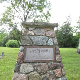 Campbellville Burying Ground Nassagaweya  Township, Halton County