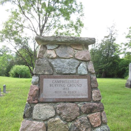 Campbellville Burying Ground Sign