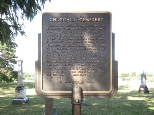 Churchill Cemetery,  Esquesing Township, Halton County