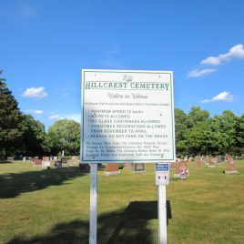 Hillcrest Cemetery Esquesing Township, Halton County