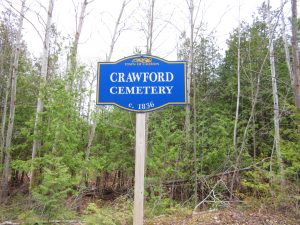 Crawford Wesleyan Methodist Cemetery Albion Township, Peel County