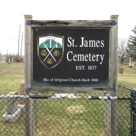 St. James Anglican Church Cemetery , Albion Township, Peel County