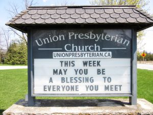 Union Presbyterian Cemetery Esquesing Township, Halton County