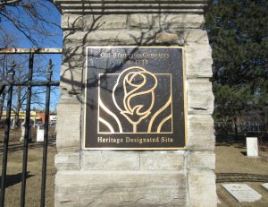 Brampton Pioneer Cemetery, Chinguacousy Township, Peel County