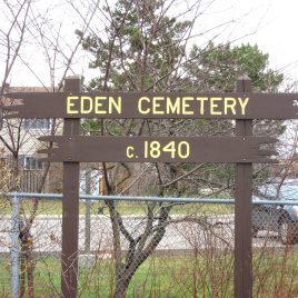 Eden Cemetery, Toronto Township, Peel County