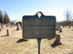 St. John The Evangelist Cemetery, Albion Township, Peel County