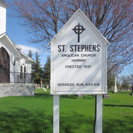 St Stephens Cemetery Sign