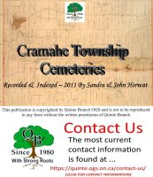 Cramahe Township Cemeteries