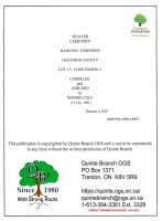 Rawdon Township - Weaver Cemetery
