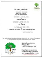 Thurlow Township - Victoria Cemetery