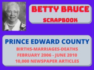 Betty Bruce Scrapbook